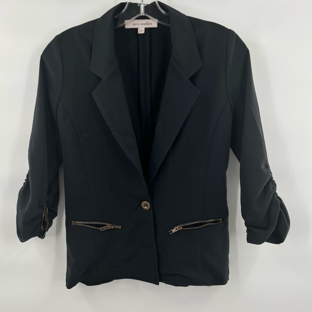 Steve Madden black jacket blazer size S